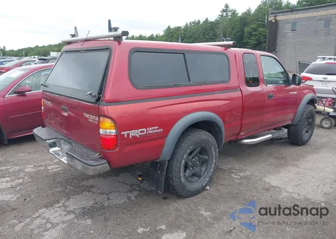 2002 Toyota Tacoma Base V6 из США, поврежденный, VIN 5TEWN72N72Z109832